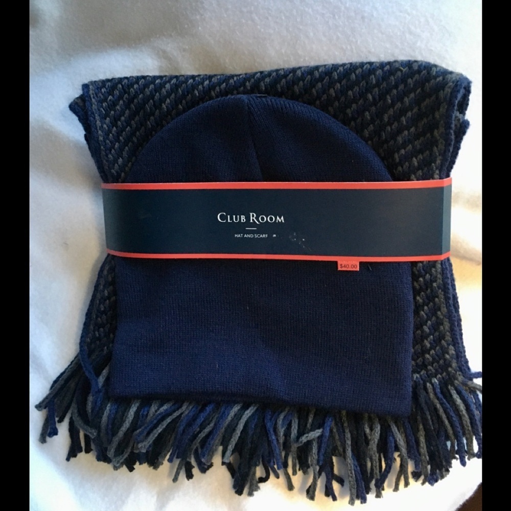 ⭐️Club Room (Macy’s) hat & scarf set⭐️